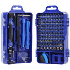 115 in 1 Screwdriver Repair Tools Kit, Plastic Handle – Magnetic Plastic Handle