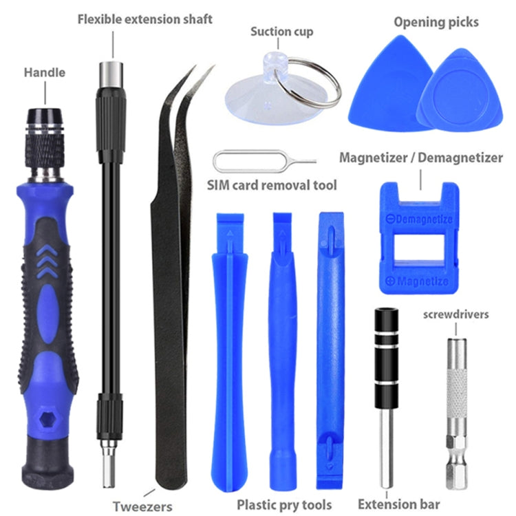 115 in 1 Screwdriver Repair Tools Kit, Plastic Handle – Magnetic