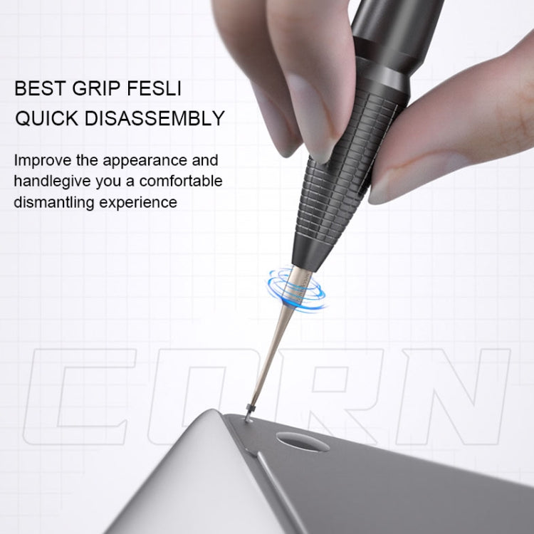 9 in 1 MECHANIC Corn Magnetic Precision Non-Slip Screwdriver Set, MECHANIC Corn – Magnetic, Non-slip