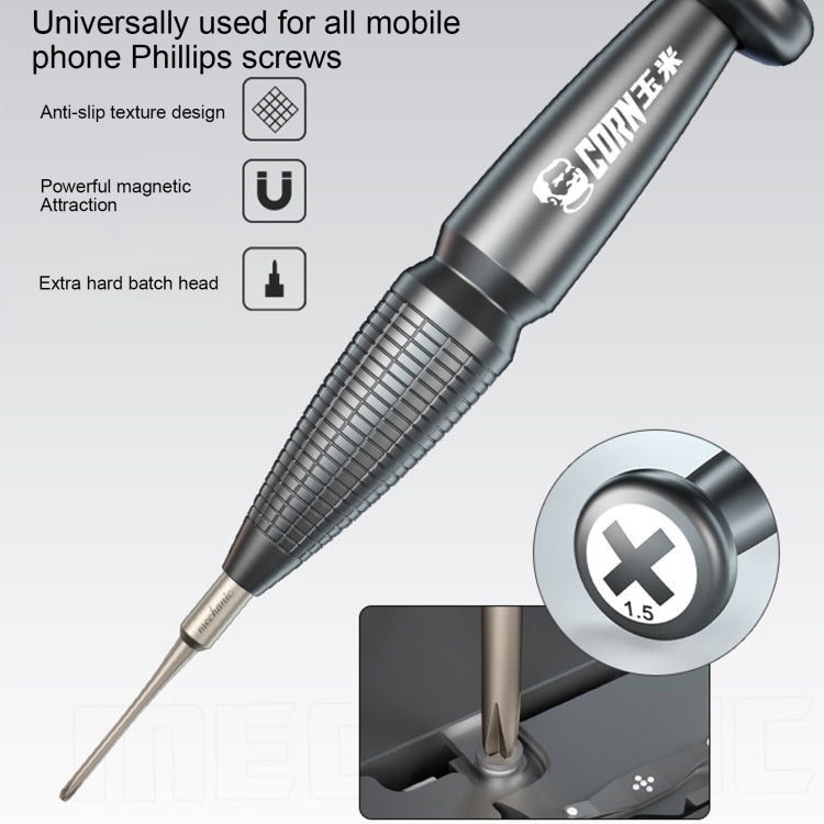 9 in 1 MECHANIC Corn Magnetic Precision Non-Slip Screwdriver Set, MECHANIC Corn – Magnetic, Non-slip