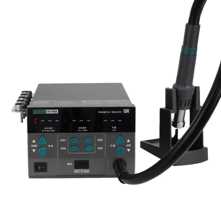 SUGON 8610-DX Hot Air Gun Station, EU Plug, SUGON 8610-DX, US Plug, SUGON 8610-DX, EU Plug – Durable Build, Easy to Use