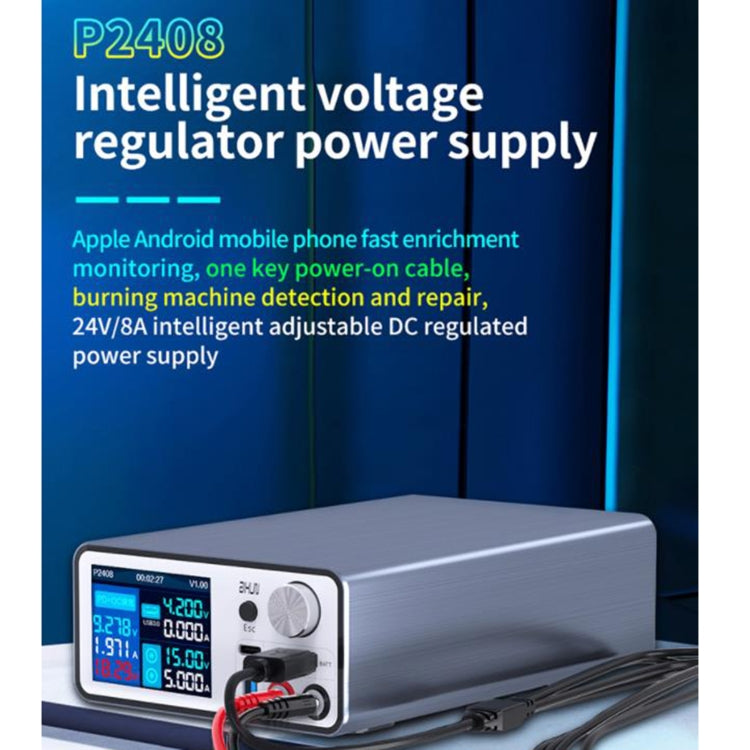 AIXUN P2408 Intelligent Voltage Regulator Power Supply, EU Plug, P2408 EU Plug, P2408 US Plug – Fast Charging