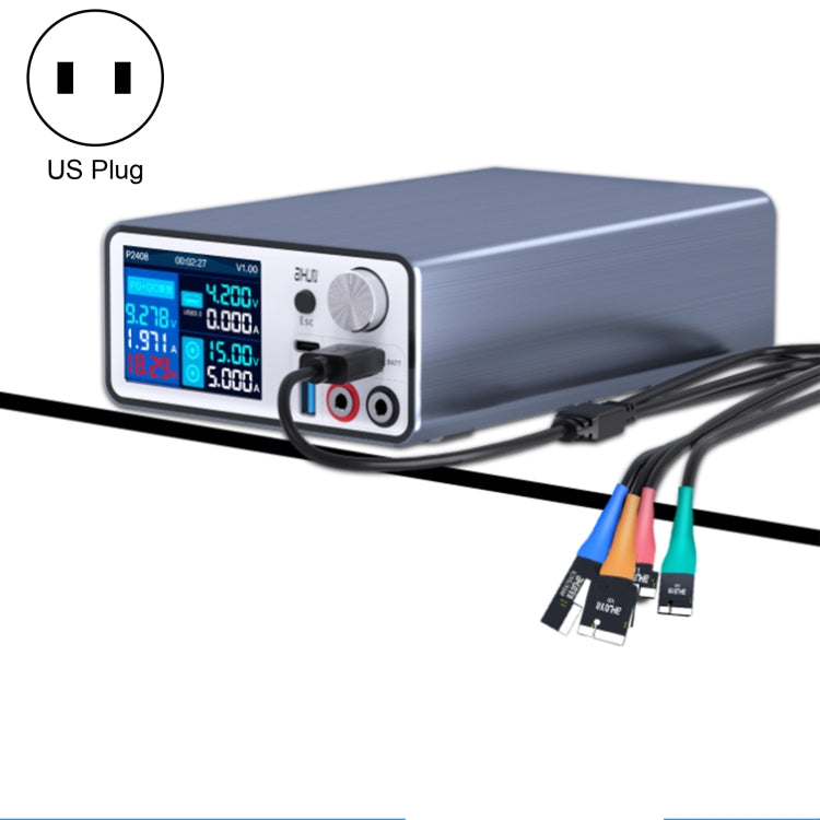 AIXUN P2408 Intelligent Voltage Regulator Power Supply, EU Plug, P2408 EU Plug, P2408 US Plug – Fast Charging P2408 US Plug SPT9181B