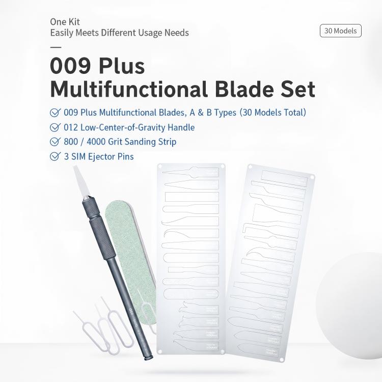 QIANLI 009 Plus Multi-Function Blade Set, QIANLI 009 Plus – Non-slip