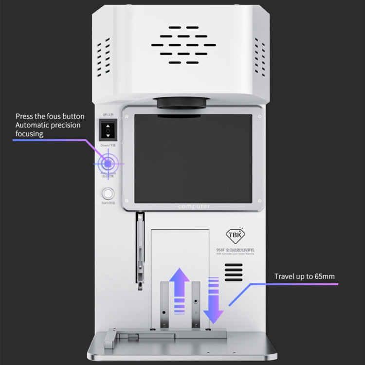 TBK 958F 20W 1064nm Automatic Separate Laser Separator, US Plug, TBK 958F(US Plug), TBK 958F(UK Plug), TBK 958F(AU Plug), TBK 958F(EU Plug) – Durable Build, Easy to Use