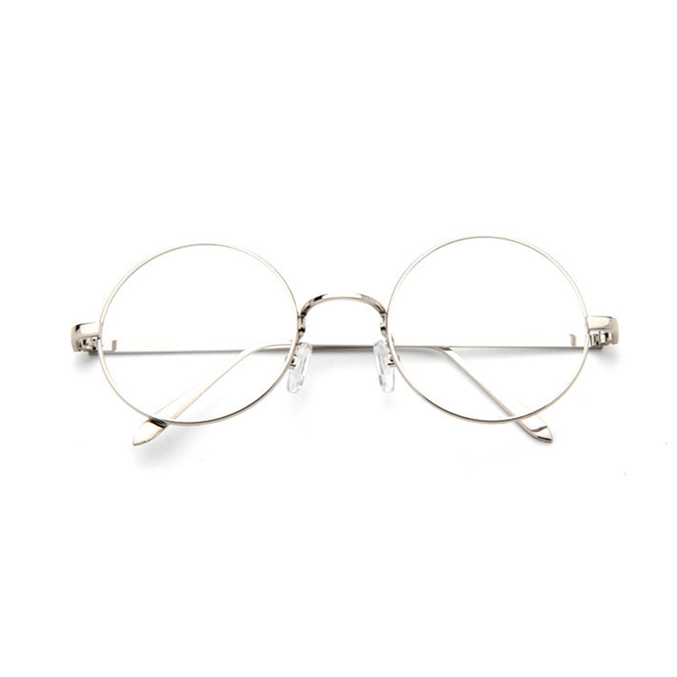 Round-Framed Glasses Small Fresh, Bronze, Gun gray, Round-Framed Glasses, Golden, Silver Silver Silver