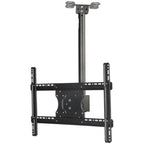 32-65 inch Universal Height & Angle Adjustable Single Screen TV Wall-mounted Ceiling Dual-use Bracket, Retractable Range: 0.5-2m, 32-65 inch
