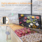 32-65 inch Universal Height & Angle Adjustable Single Screen TV Wall-mounted Ceiling Dual-use Bracket, Retractable Range: 0.5-2m, 32-65 inch