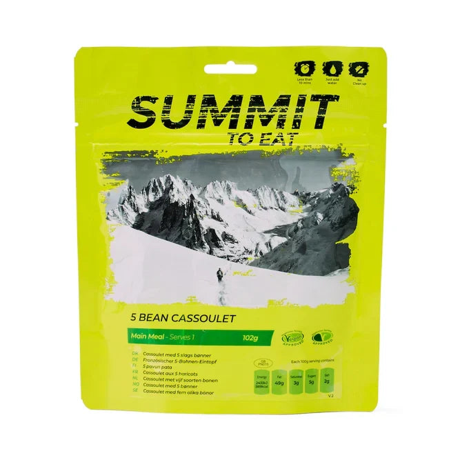 Summit To Eat 5 Bean Cassoulet Freeze Dried Camping Meal (Vegan)