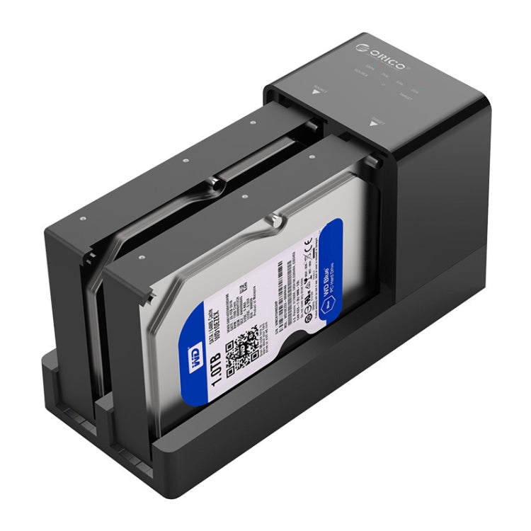 ORICO 6528US3-C 2.5 / 3.5 inch Hard Drive Enclosure with Duplicator, 6528US3-C – TPU 6528US3-C