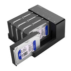 ORICO 6558US3-C 2.5 / 3.5 inch Hard Drive Enclosure with Duplicator, 6558US3-C – Shockproof, TPU 6558US3-C