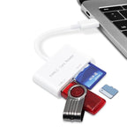 USB-C to USB SD/Micro SD Card Reader – Durable Build, Easy to Use
