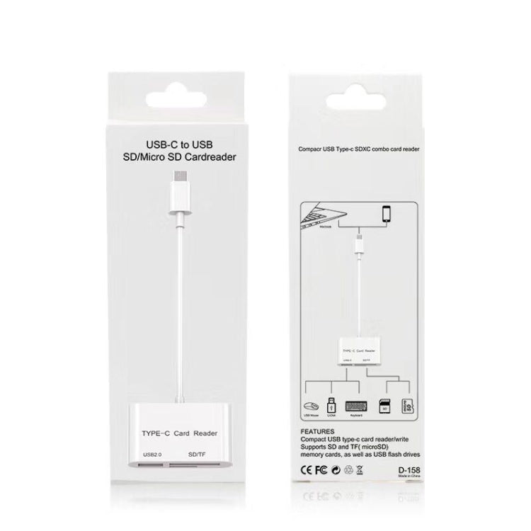 USB-C to USB SD/Micro SD Card Reader – Durable Build, Easy to Use