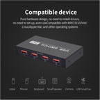2x4 USB Switch 2 Port PCs Sharing 4 Devices for Printer Keyboard Mouse Monitor, 2x4 USB Switc – Durable Build, Easy to Use