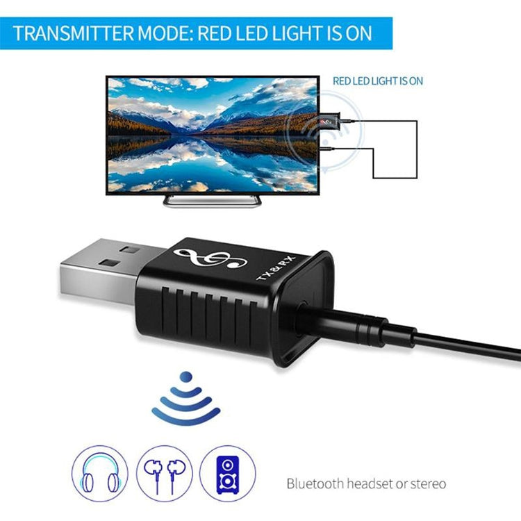 MSD168 Bluetooth Audio Transmitter – Bluetooth 5.0, HiFi Bass Sound