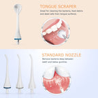 Mornwell D52 USB-Rechargeable water flosser IPX7 Waterproof Oral Irrigator, D52