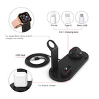 HQ-UD15 Rotatable Wireless Charging Base with Stand for Phones / iWatches / AirPods (Silver), without Wireless Charging White, without Wireless Charging Black, White (with wireless charging), Black (without wireless charging)