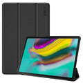 ENKAY High Quality PU Leather + Plastic Bottom Smart Case with Three-folding Holder for Samsung Galaxy Tab S5e 10.5 T720 / T725, For Galaxy Tab S5e For Galaxy Tab S5e Black