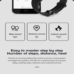 116plus 1.3 inch Color Screen Smart Bracelet IP67 Waterproof, Support Call Reminder/ Heart Rate Monitoring /Blood Pressure Monitoring/ Sleep Monitoring/Excessive Sitting Reminder/Blood Oxygen Monitoring – Waterproof, Bluetooth