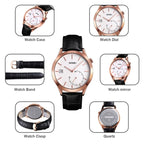 Quartz Watch – 1581 Creative Fashion Men Watch Simple Casual Outdoor Sports Waterproof...