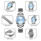 Watch – SKmei 1620 Delicate Rhinestone Creative Casual Waterproof Quartz Women...