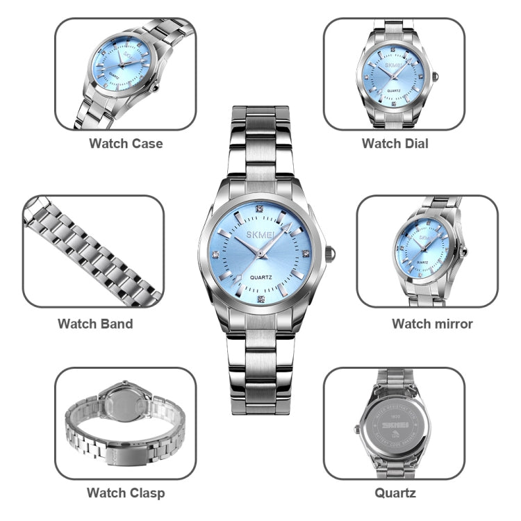 Watch – SKmei 1620 Delicate Rhinestone Creative Casual Waterproof Quartz Women...