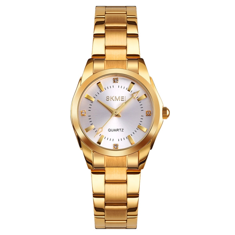 Watch – SKmei 1620 Delicate Rhinestone Creative Casual Waterproof Quartz Women... Gold