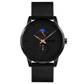 Skmei 9208 Men Quartz Watch Casual Simple Business Sports Watch for Men Rose Gold