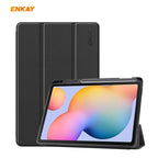 For Samsung Galaxy Tab S6 Lite P610 / P615 ENKAY ENK-8003 PU Leather + TPU Smart Case with Pen Slot, For Galaxy Tab S6 Lite, For Samsung Galaxy Tab S6 Lite For Galaxy Tab S6 Lite Black