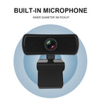 C3 400W Pixels 2K Resolution Auto Focus HD 1080P Webcam 360 Rotation For Live Broadcast Video Conference Work WebCamera With Mic USB Driver-free, C3 – TPU