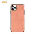 For iPhone 11 Pro Max ENKAY ENK-PC030 Business Series Fabric Texture PU Leather + TPU Soft Slim Case Cover, For iPhone 11 Pro Max For iPhone 11 Pro Max Orange