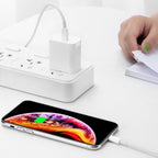 2 in 1 Single USB-C / Type-C Port Travel Charger + 3A PD 3.0 USB-C / Type-C to USB-C / Type-C Fast Charge Data Cable Set, Cable Length: 2m, 18W 2m – Fast Charging, TPU