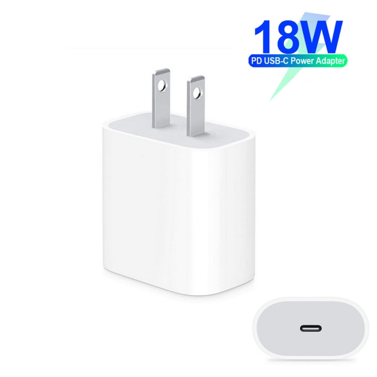 2 in 1 Single USB-C / Type-C Port Travel Charger + 3A PD 3.0 USB-C / Type-C to USB-C / Type-C Fast Charge Data Cable Set, Cable Length: 2m, 18W 2m – Fast Charging, TPU