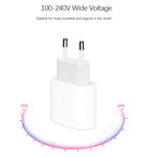 2 in 1 Single USB-C / Type-C Port Travel Charger + 3A PD 3.0 USB-C / Type-C to USB-C / Type-C Fast Charge Data Cable Set, Cable Length: 2m, 18W 2m – Fast Charging, TPU