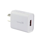 QC 3.0 18W 3A Single USB Interface Charger, AU Plug – Fast Charging, TPU Default Title