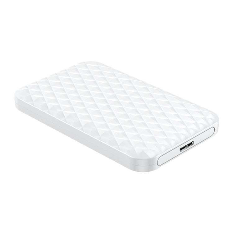 ORICO 2520U3 2.5-Inch Portable Hard Drive Enclosure, White, Black – TPU