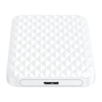 ORICO 2520U3 2.5-Inch Portable Hard Drive Enclosure, White, Black – TPU