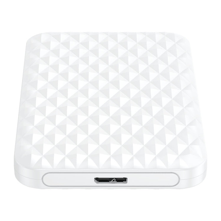 ORICO 2520U3 2.5-Inch Portable Hard Drive Enclosure, White, Black – TPU