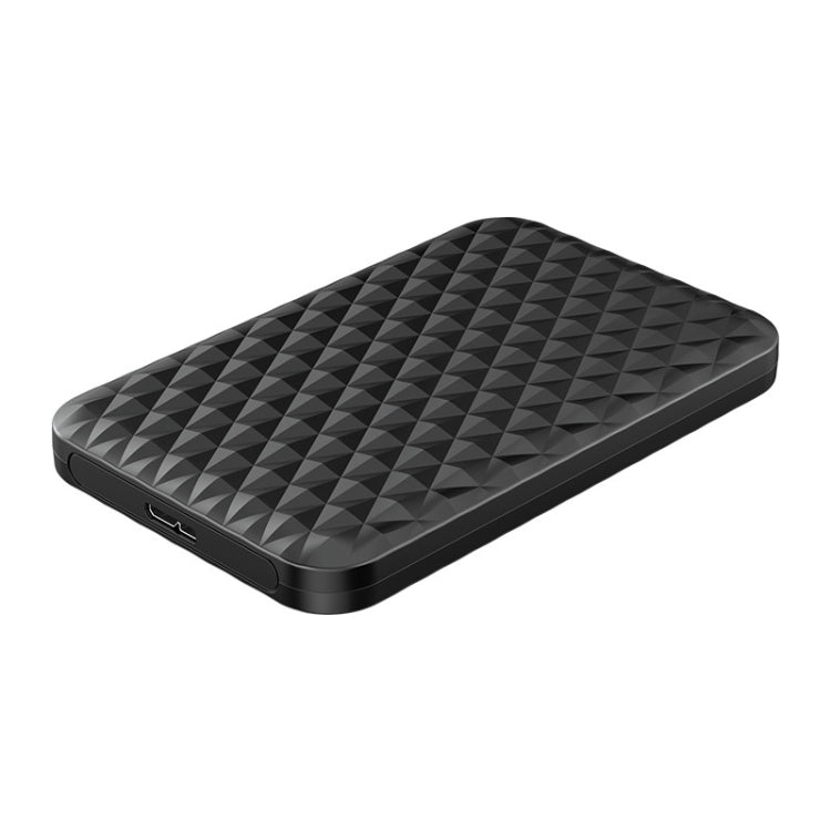 ORICO 2520U3 2.5-Inch Portable Hard Drive Enclosure, White, Black – TPU Black