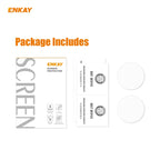 2 PCS ENKAY Hat-Prince 0.2mm 9H 2.15D Curved Edge Tempered Glass Screen Protector Watch Film – Tempered Glass, Screen Protector, For Garmin Forerunner 45 / 45S, For Garmin Forerunner 735 / 735XT, For Garmin Instinct Tactical, For Garmin Approach S62