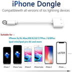 ZS-KL21804 Earphone – 2 in 1 8 Pin to 3.5mm Audio + 8 Pin Charging Interface, Earphone...