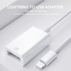 FA-STAR Adapter – ZS-KL21826 8 Pin to USB 3.0 OTG Adapter, Supports IOS 13 and Above