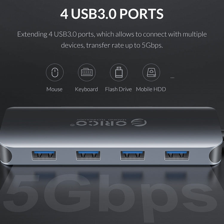 ORICO MC-U111P 11 in 1 Multifunction Docking Station, MC-U111P – TPU, 4K