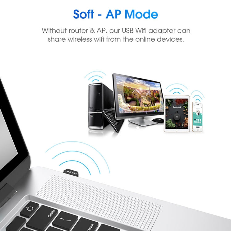 EDUP EP-AC1651 USB WIFI Adapter 650Mbps Dual Band 5G/2.4GHz External Wireless Network Card Wifi Dongle Receiver for Laptop Windows MacOS – Durable Build, Easy to Use