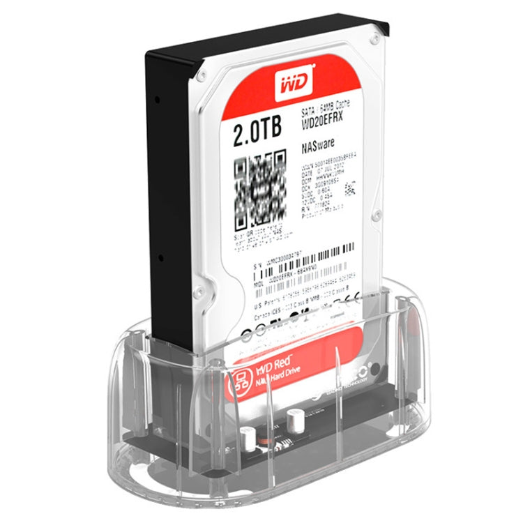 ORICO 6139C3-G2 3.5 inch Transparent USB3.1 Gen2 Type-C Hard Drive Dock – TPU Default Title