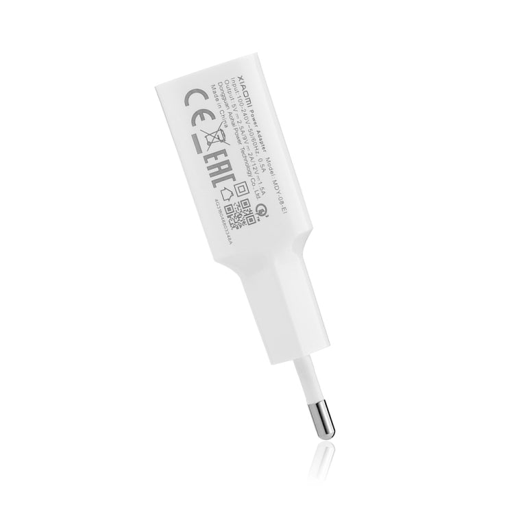 Original Xiaomi MDY-08-EI 18W Type-C / USB-C Fast Charge Charger, EU Plug, MDY-08-EI – TPU