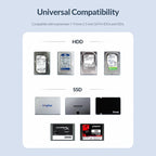 ORICO 2526C3 2.5 inch USB-C / Type-C Portable Hard Drive Enclosure – TPU