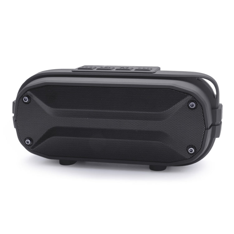 NewRixing NR3023 Portable Stereo Wireless Bluetooth Speaker, Built-in Microphone, Support TF Card / FM Black