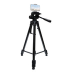 L-3600 Live Tripod with Three-Dimensional Damping Gimbal Detachable Quick Release Plate Height Adjustment 62-170cm for SLR Camera Live Light Projector ( Black), L-3600