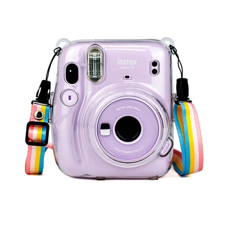 Richwell Carry Case Bag Crystal Hard Cover with Shoulder Strap For Fujifilm Instax Mini 11 Default Title